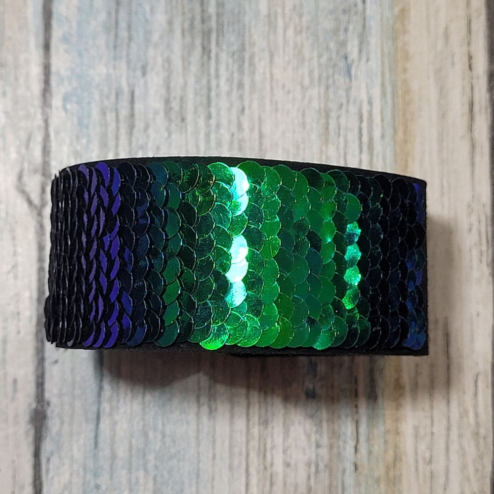 Sequin Foam Bracelet.